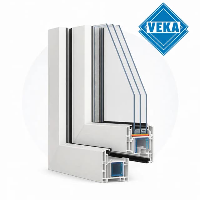 Ușă PVC VEKA 82
